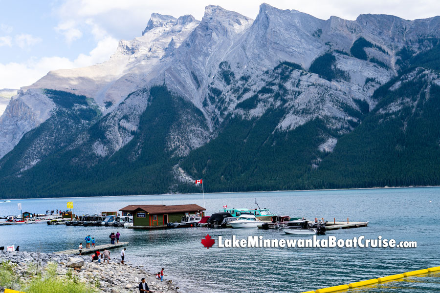 Lake Minnewanka Boat Cruise in October